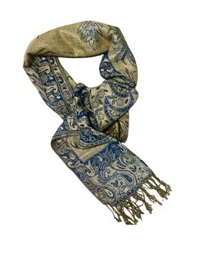 Zoe Madison Paisley Jacquard Wrap/Scarf